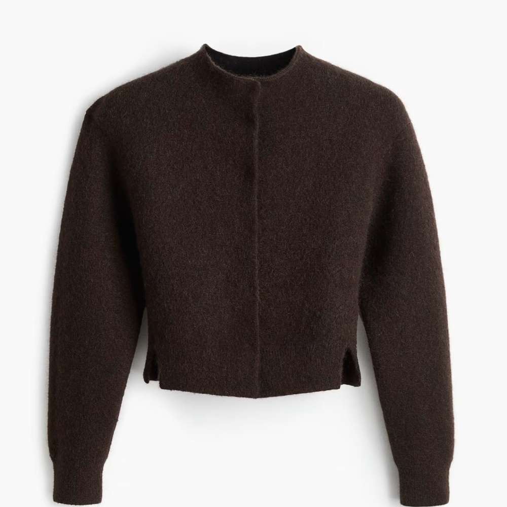H&M Studio Collection Mohair Blend Cardigan